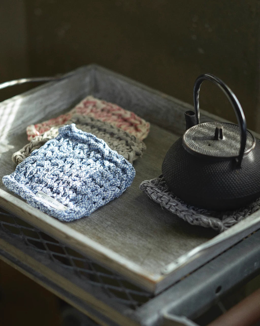 Fogl linentapeknittedmat   assorted lte382 st0000003778b