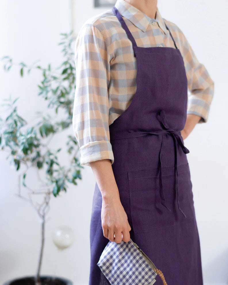 Full apron | plum
