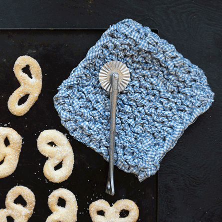 Linen Tape KnittedMat