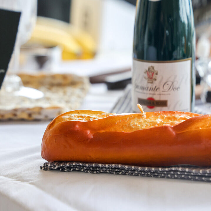 Baguette candle